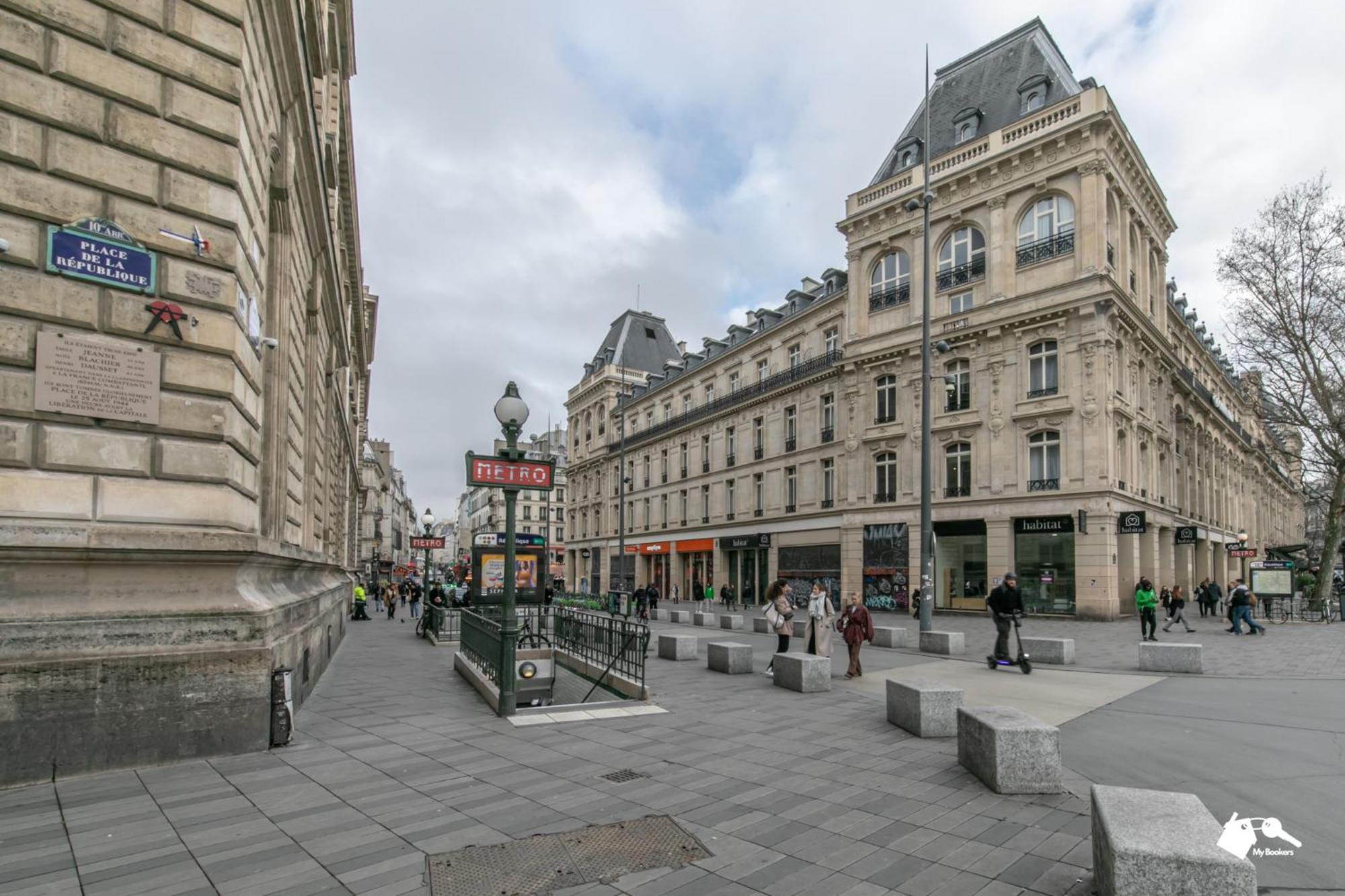 Mba - Splendide Appart - Gambey 2 - Proche Republique París Exterior foto